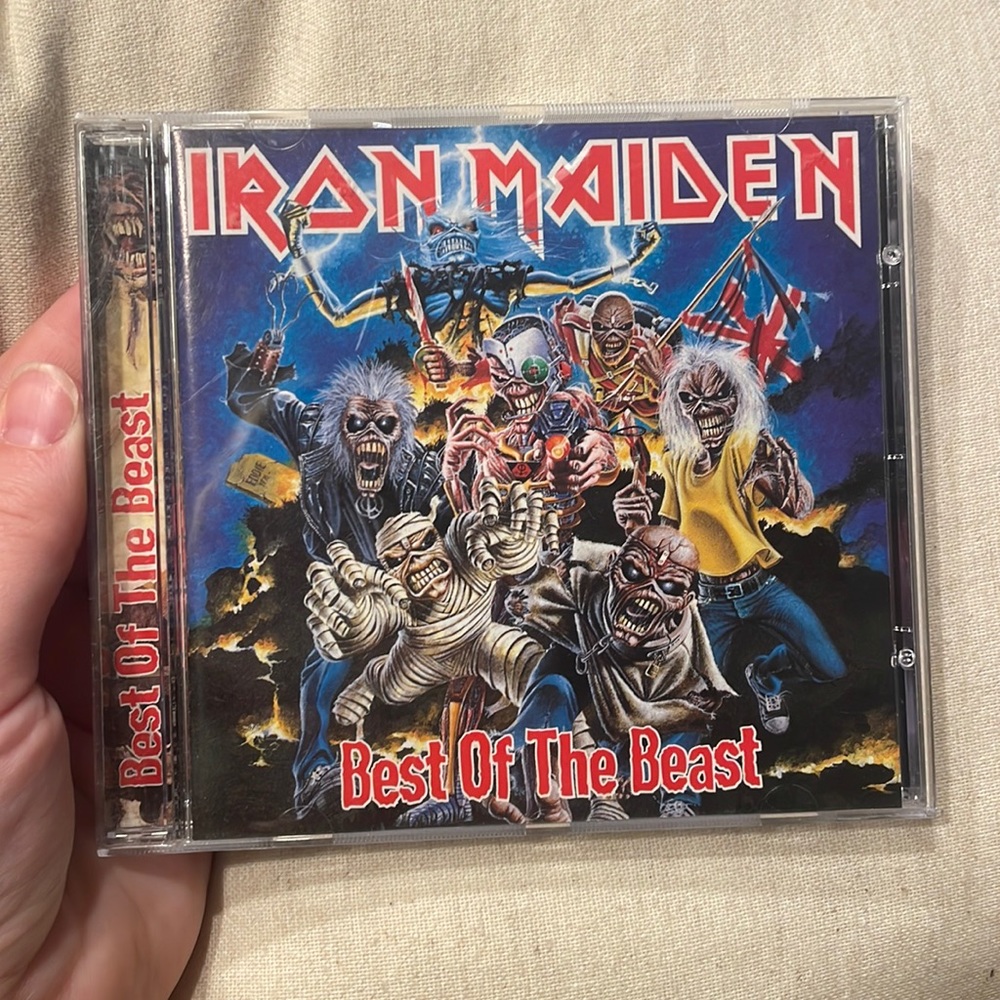 🎸 Vintage Iron Maiden Best of the Beast CD